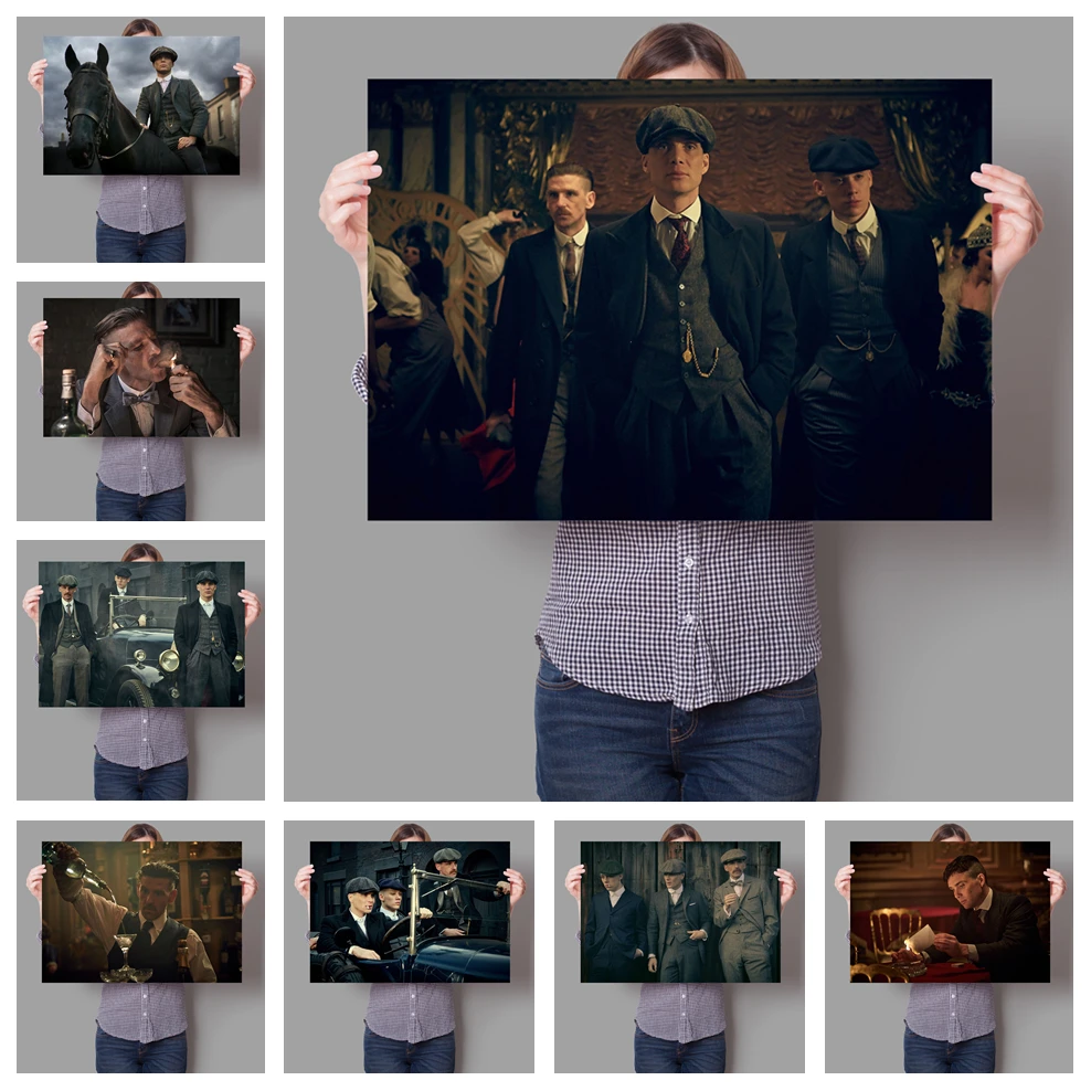 Настенная картина Peaky Blinders для телевизора качественного фильма домашний декор