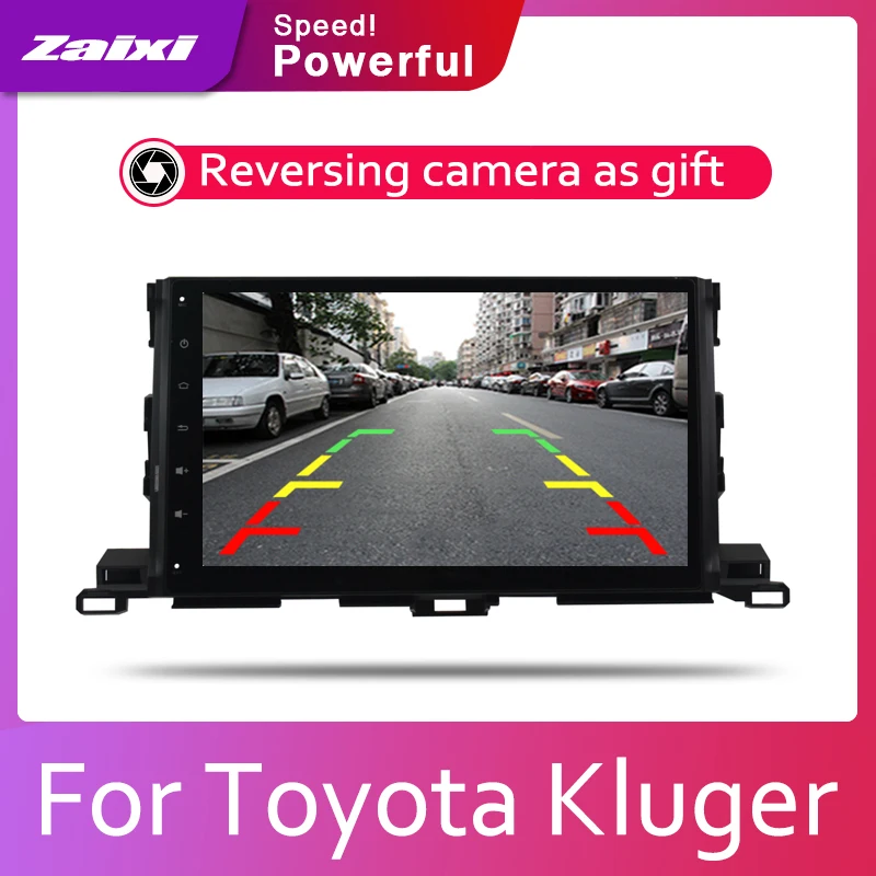 ZaiXi автомобильная система Android 1080P IPS ЖК экран для Toyota Kluger (Австралия) 2014 2019