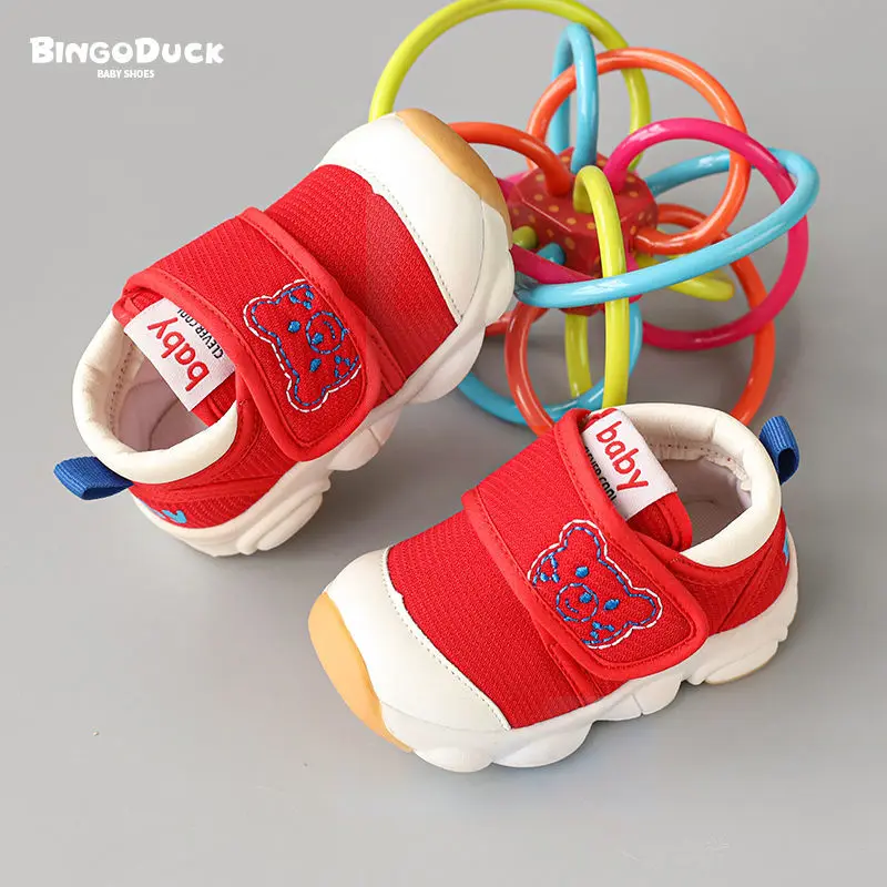 

Autumn Kids Shoes Anti-slip Soft Rubber Bottom Baby Sneaker Casual Flat Sneakers Shoes Children size Kid Girls Boys Sports Shoes