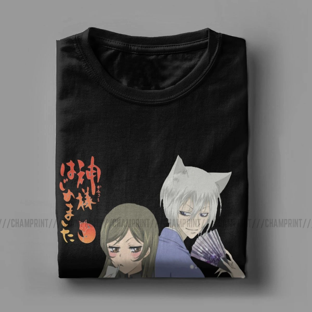 Футболка Kamisama Love Hajimemashita Tomoe And Nanami мужская хлопковая Винтажная аниме Momozono манга