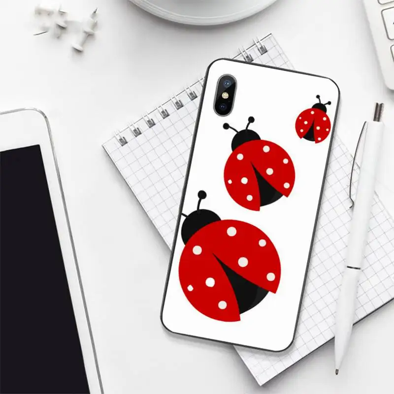 

Lady bug Ladybug ladybird Phone Case for iPhone 11 12 pro XS MAX 8 7 6 6S Plus X 5S SE 2020 mini