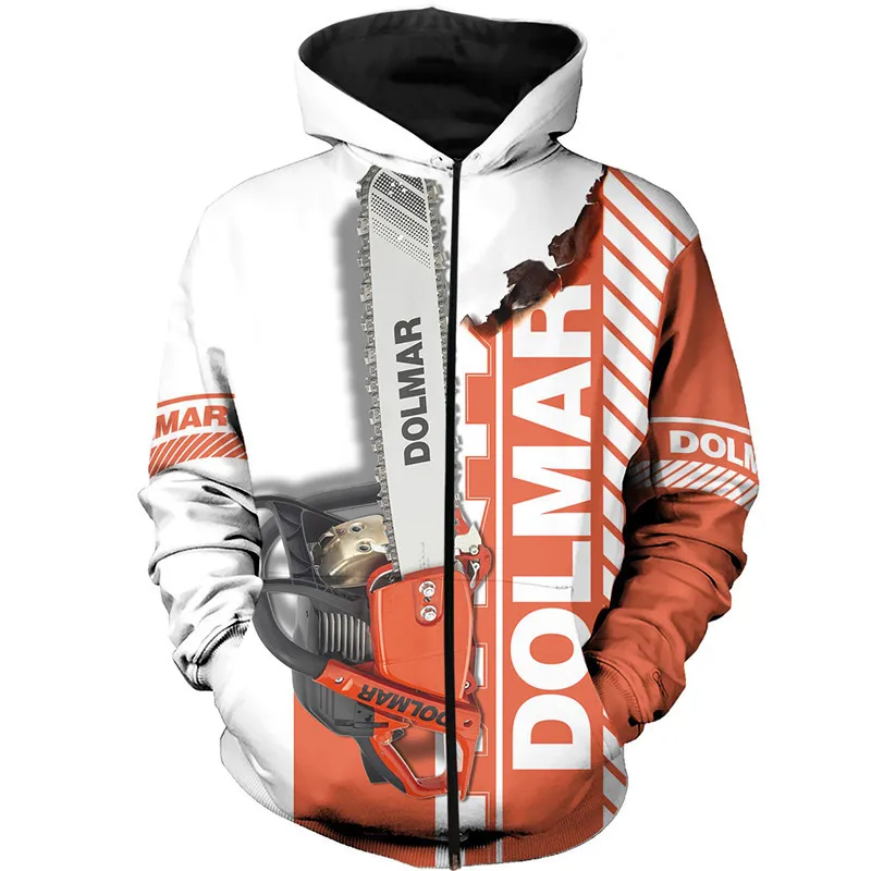 

Exquisite Chainsaw 3D Printing Hoodie Fashion Harajuku Casual Zipper Hoodie Fall/Winter Unisex Sweatshirt LMS010
