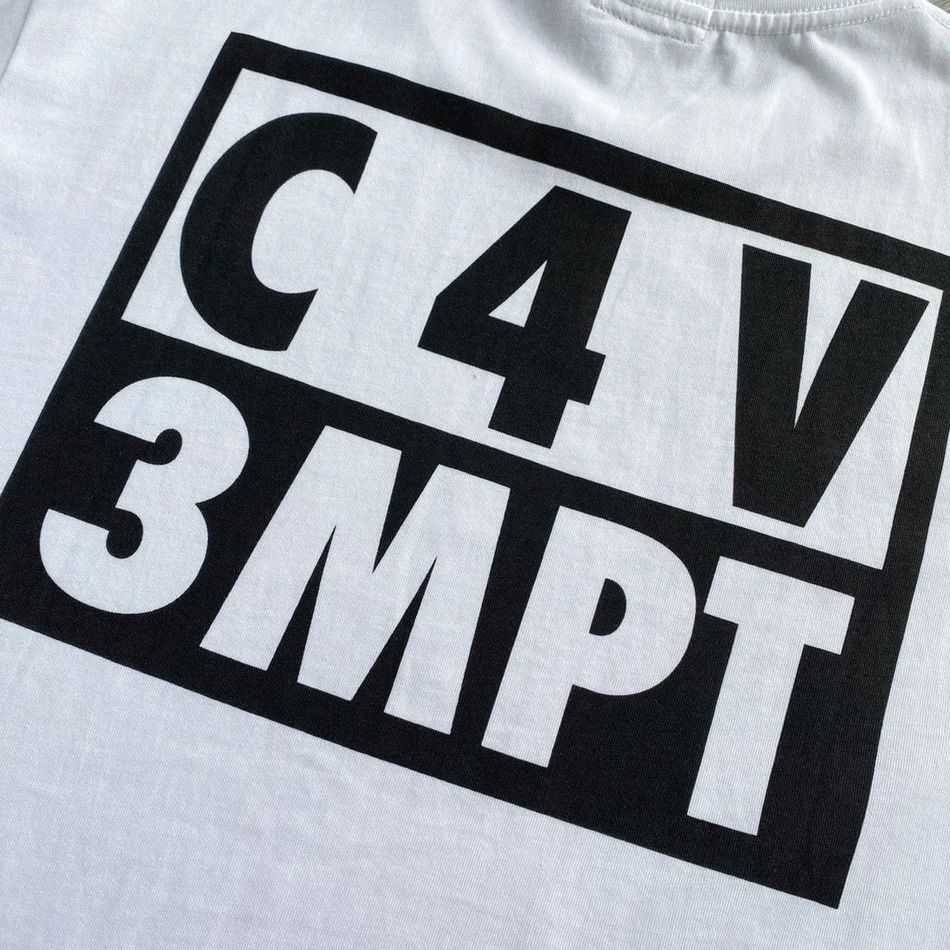 

2021ss CE CAVEMPT T Shirt Men 1:1 High Quality Landscape Portrait Short Sleeve T-shirt CAV EMPT C.E Women shirts