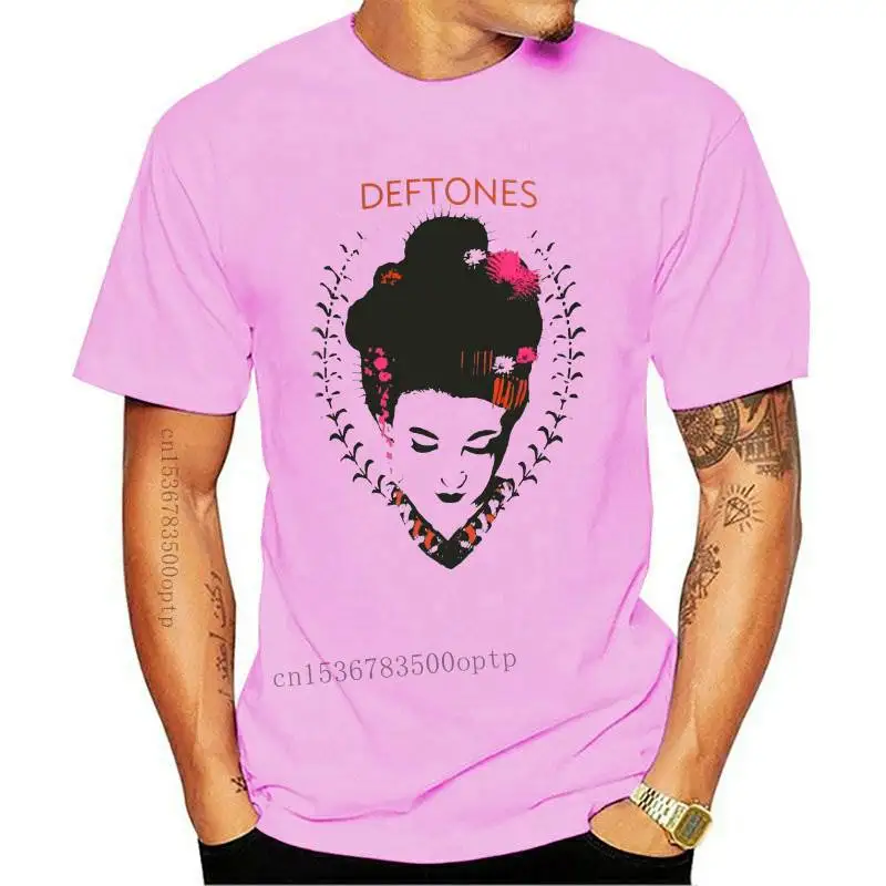 

Deftones Geisha Girls Juniors White T Shirt New Band Merch new trends Tops Tee Shirt