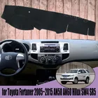 Чехлы для Toyota Fortuner 2005  2015 AN50 AN60 Hilux SW4 SR5, автомобильные чехлы для стайлинга, коврик для приборной панели, солнцезащитный козырек, чехол для приборной панели