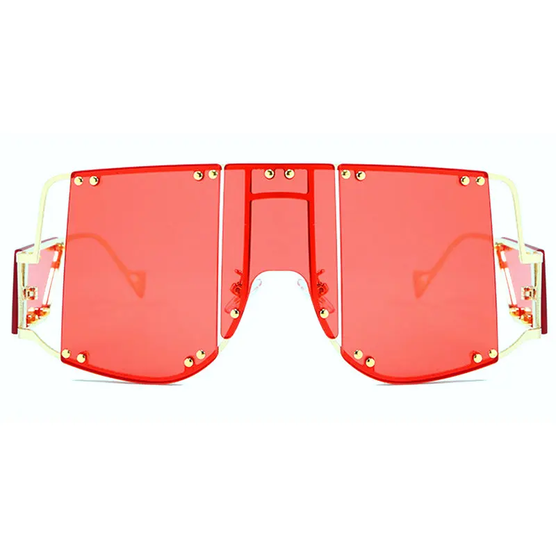 Женские оверсайз солнцезащитные очки 2019 брендовые дизайнерские женские