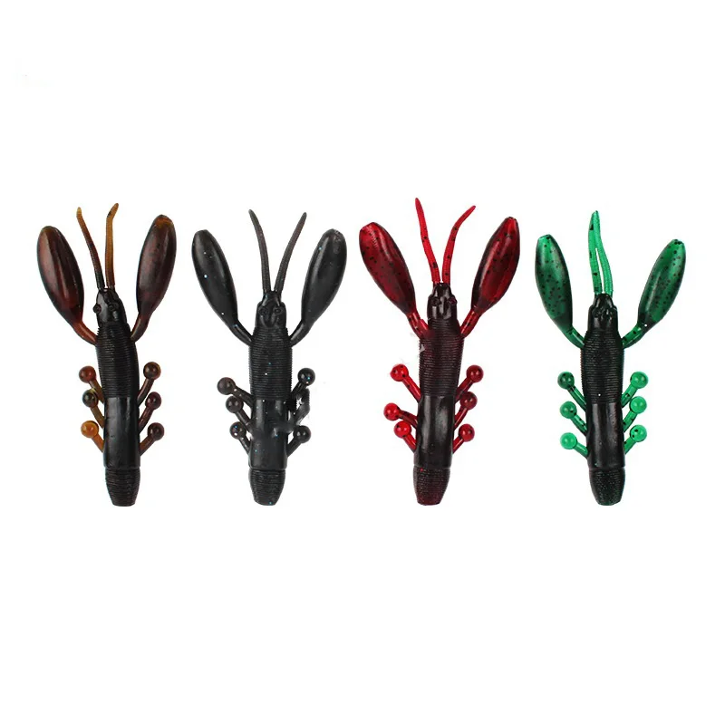 5 шт. мягкие приманки для рыбалки искусственные реалистичные воблеры рыбий запах
