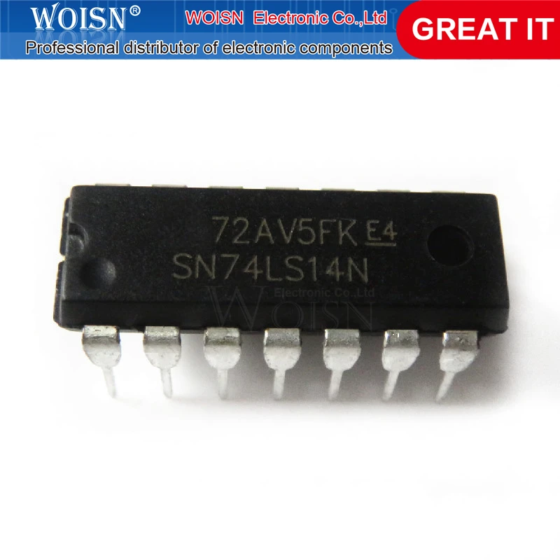 5 шт./лот SN74HC14N 74HC14 SN74HC14 DIP-14 инверторы Hex Schmitt-Trigger new original в наличии | Электронные