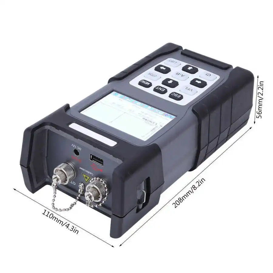 

Circuit Breaker Finders JW3302B-US Handheld Mini OTDR Reflectometer Tester Optical Fiber Visual Fault Locator Cable