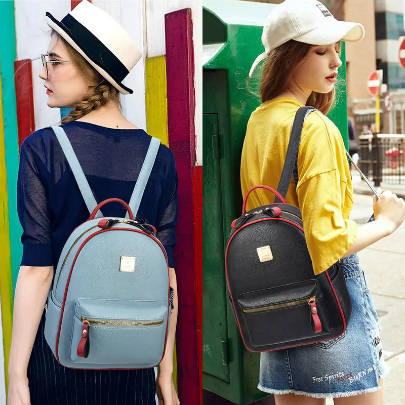 

Cute Girl Mini Exquisite Backpack Wallet Fashion Leather Women Travel Bag Designer Convertible High Quality Mother Shoulder Bags