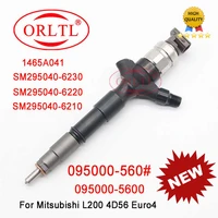 orltl 1465a041 095000 5600 rail fuel injector for mitsubishi l200 4d56 engine