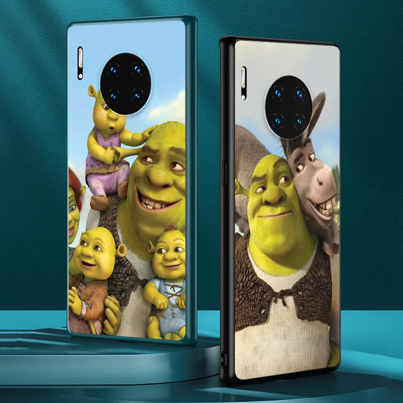 

Cartoon Green Boy for Huawei Mate 40 RS 30 20 X 10 P Smart Z S Lite Pro Plus 2021 2020 2019 2018 Black Phone Case