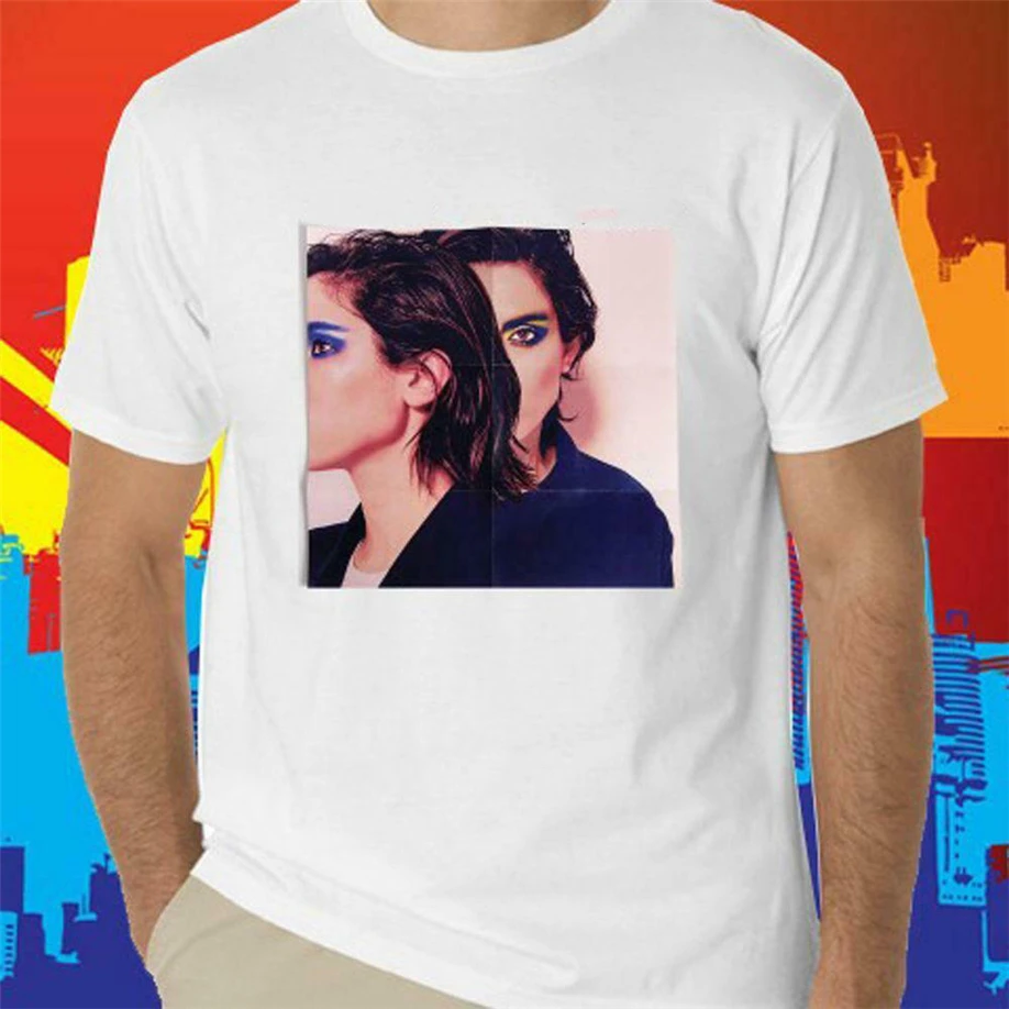 Новая мужская футболка TEGAN AND SARA LOVE YOU TO DEATH MUSIC DUO Размеры S до 3XL новая крутая
