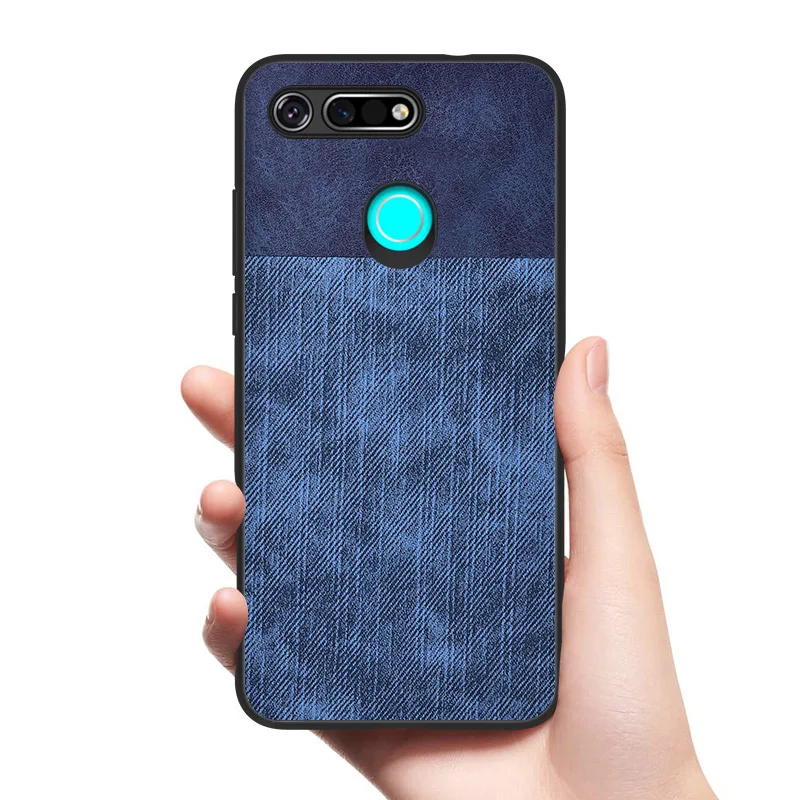 Ретро чехол для телефона huawei Honor 9i 10 10i 20i V10 V20 Lite мягкий силиконовый Джинсовый