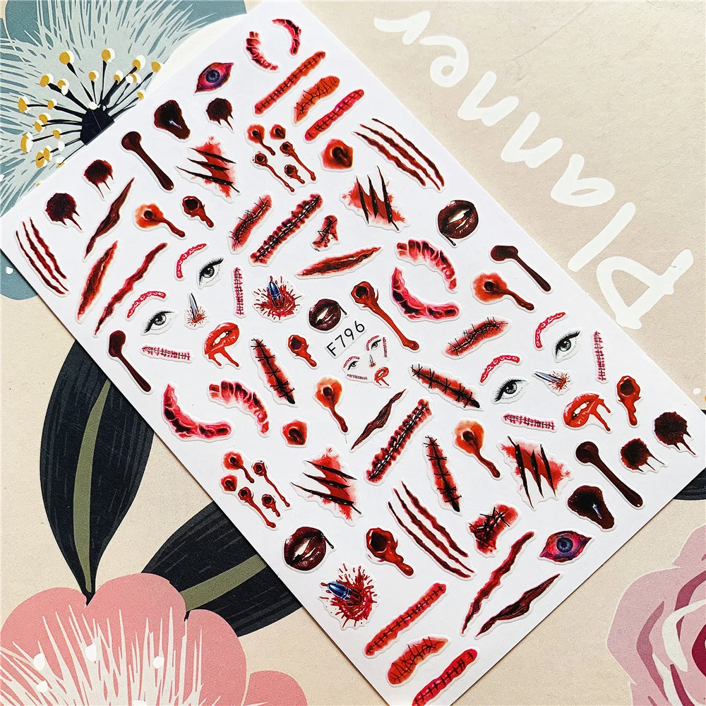 Наклейка для ногтей 3D украшения | Красота и здоровье