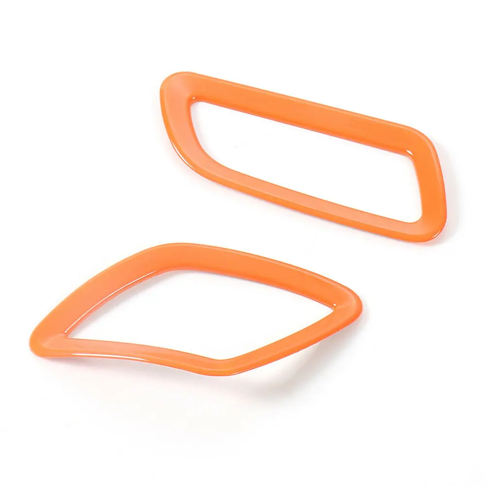 Оранжевая крышка ABS для передней вентиляционной решетки Jeep Renegade 14 +|Лепнина