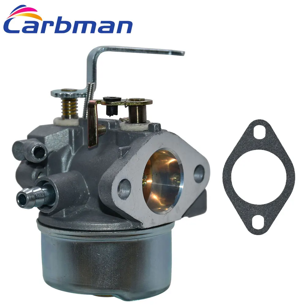 

Carbman Carburetor for Tecumseh 640260 640260A 640260B 632689 HM80 HM85 HM90 HM100 Lawnmower Snow Blower