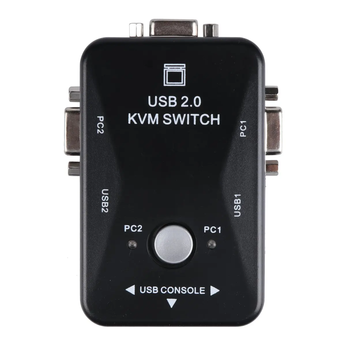 USB KVM-переключатель 2 порта VGA переключатель SVGA Box 0 KVM мышь клавиатуры 1920*1440 Vga