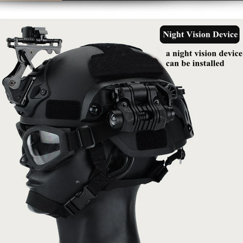 Легкий тактический военный шлем для страйкбола защитный головной убор военных игр пейнтбола шлемы защиты