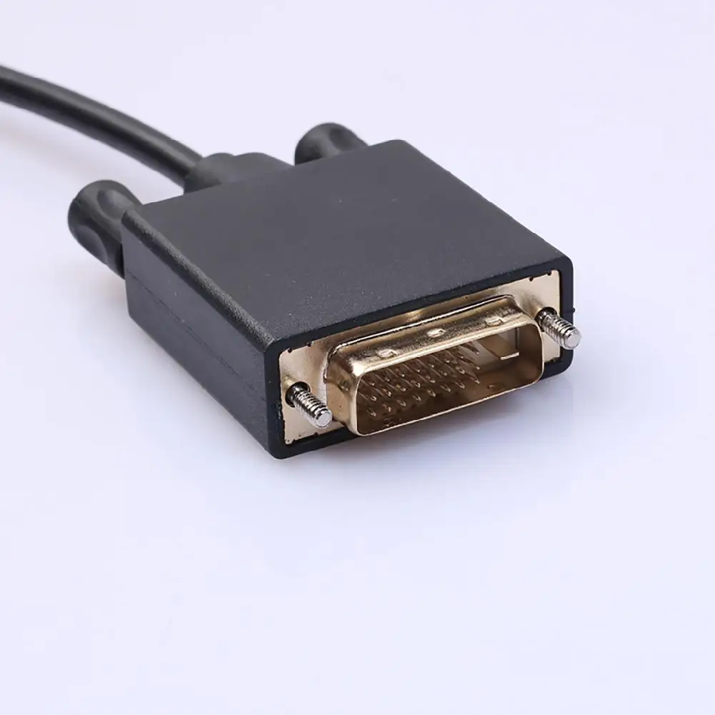 Профессиональный DP к DVI конвертер Кабель 1 8 м Дисплей порт папа D 24 + 1Pin дисплей