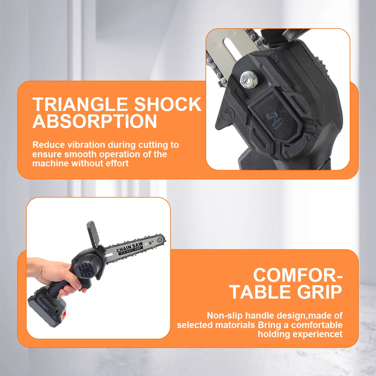 Электрическая Беспроводная мини-пила 6/4 дюйма портативная Обрезка для сада