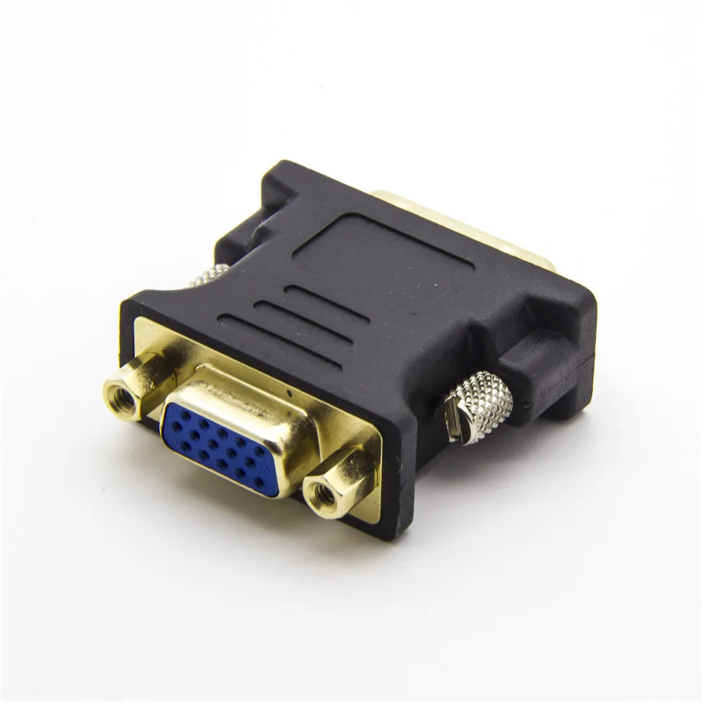 Mslforce 2 пакета DVI 24 + 5 В VGA адаптер Папа мама 1080P в для видеокарты к HDTV LG HP Dell монитор