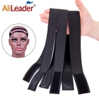 Эластичная Регулируемая головная повязка Alileader 5 шт., профессиональная головная повязка для парика, ширина 2,5 см3 см3,5 см, застежка-липучка на липучке, головная повязка