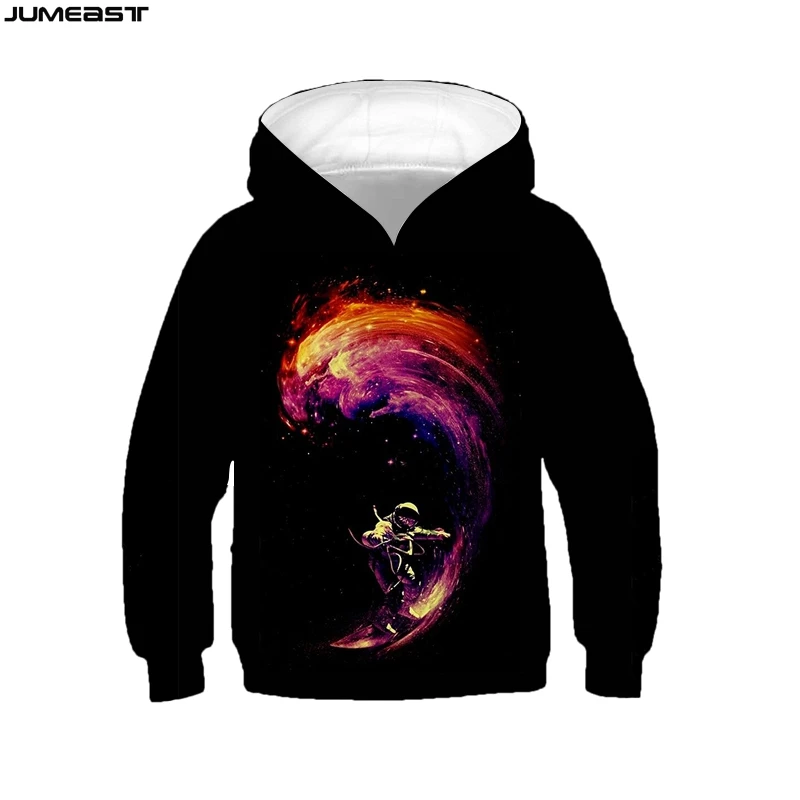 

Jumeast Men Women Children Sweatshirt Starry Sky Planet Universe Night View Kids Long Sleeve Cap Hoody Sport Pullover Hoodies