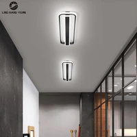 modern led ceiling light blackgold corridor light 110v 220v ceiling lamp for living room bedroom dining room kitchen luminaire