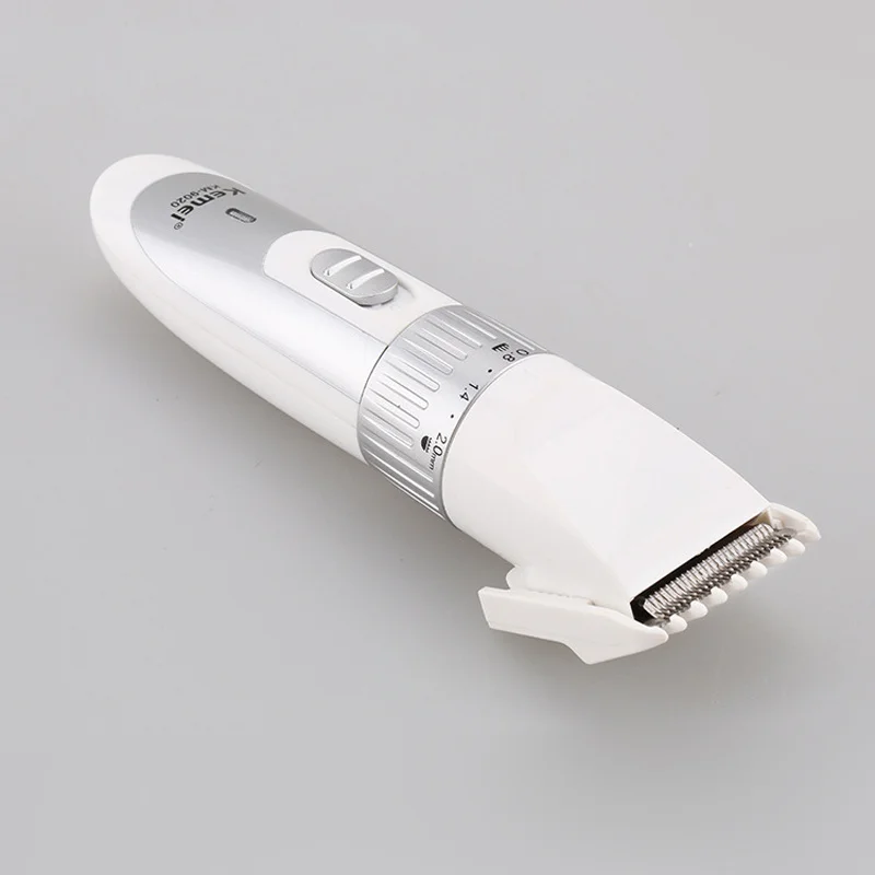 Kemei сталь Беспроводная Машинка для стрижки волос 0 мм Триммер Профессиональный