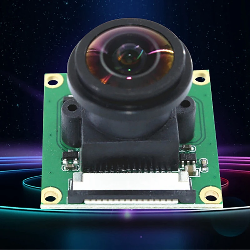 Camera Module 5 Million Pixels 1080P OV5647 Chip 175° Wide Angle for Raspberry Pi 2/4/3B+ | Электроника