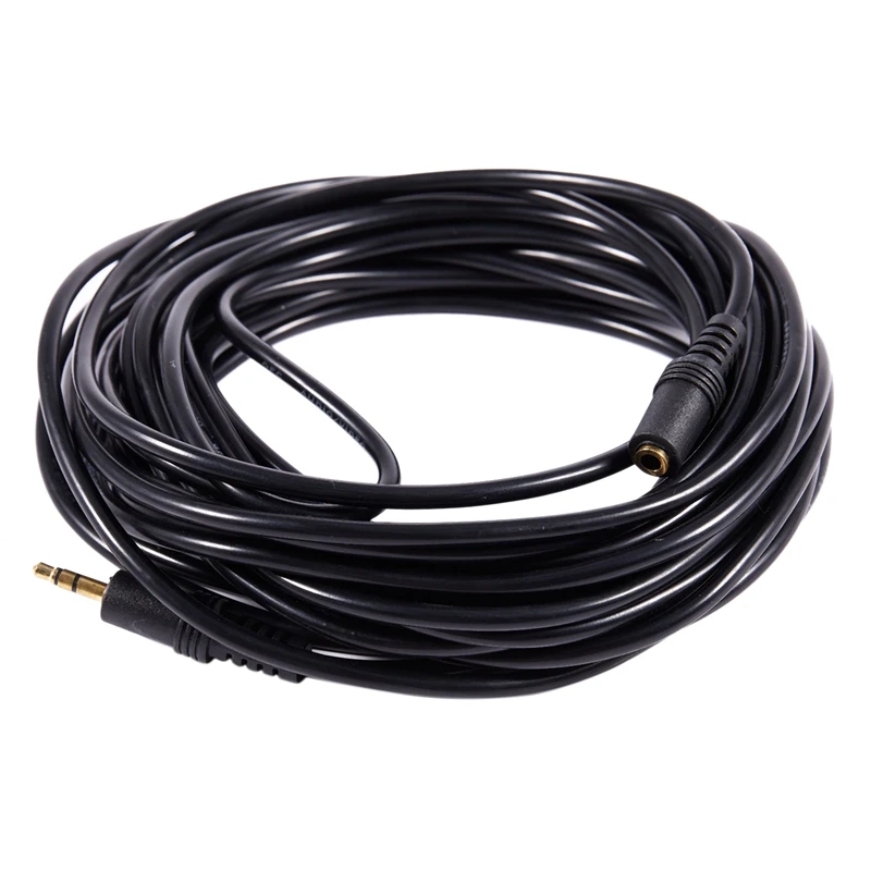 32 фута/10 м 3 5 мм ИК ретранслятор удлинитель кабеля провод для инфракрасного