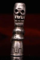 tiantie pure hand knocking chisel engraved seal seal skull amulet pendant vajra phurpa dagger pendant