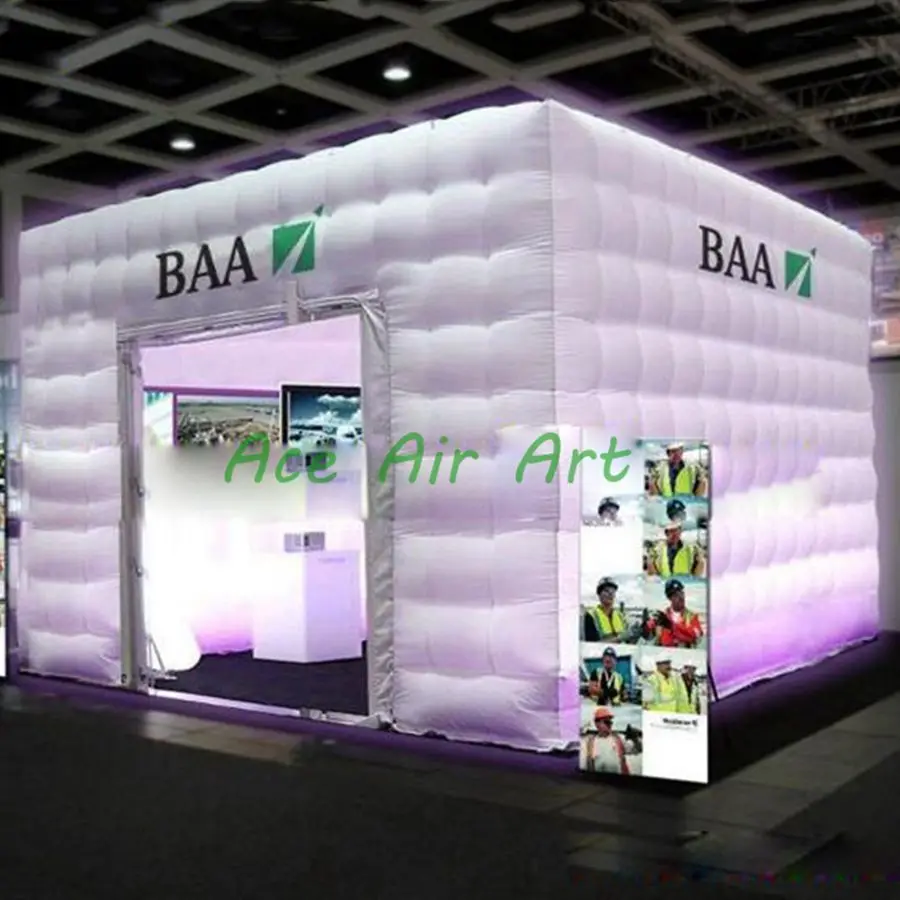 

Portable Square Advertising Inflatable cube booth Tent/Inflatable bar/Inflatable Exhibition Tent