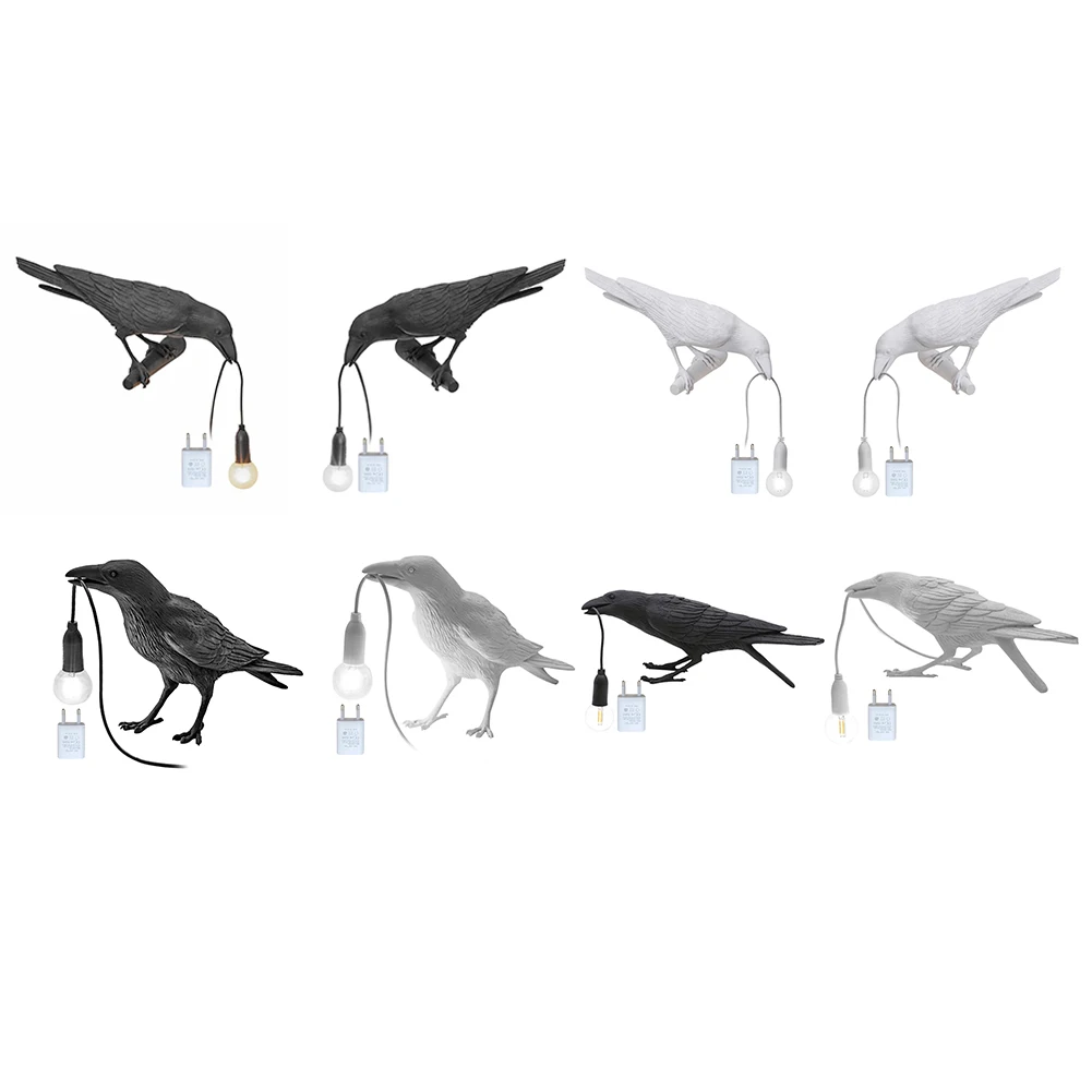 Современные животных Птица светодиодный настенный светильник для дома Гостиная