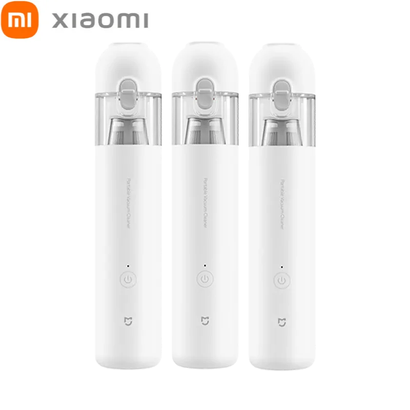 

Новый домашний ручной мини-пылесос Xiaomi Mi Mijia, портативный ручной автомобильный пылесос, 13000 па, сверхмощное всасывание, оригинал