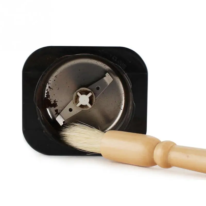 Кофемолка с натуральной щетиной и деревянной ручкой 1 шт.|Щетки для зачистки| |