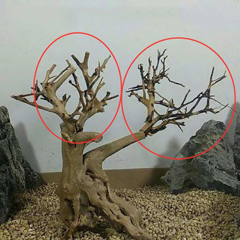 

1PC Random Size Mini Driftwood Small Tree Branches For Aquarium Fish Tank Ornaments Landscaping Bonsai
