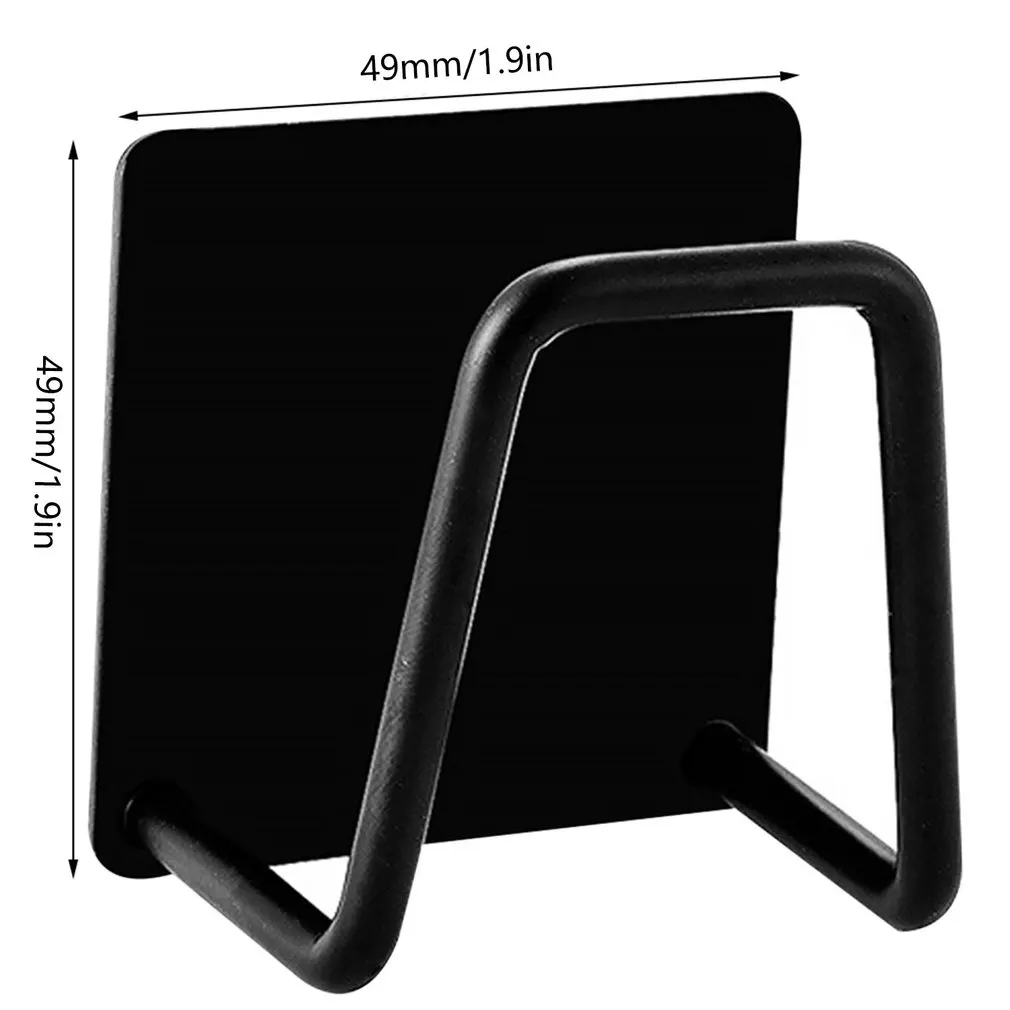 

Stainless Steel Kitchen Sponges Drain Holder Drying Rack Accessories Kitchen Sink Storage Organizer Punch-Free Hook