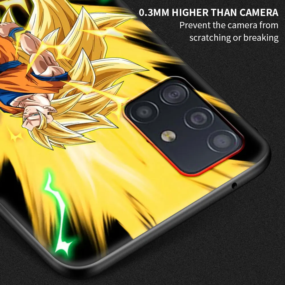 Чехол для Samsung Galaxy A51 A71 A12 A21s A31 A52 A41 A02s A32 5G A11 силиконовый черный | Мобильные