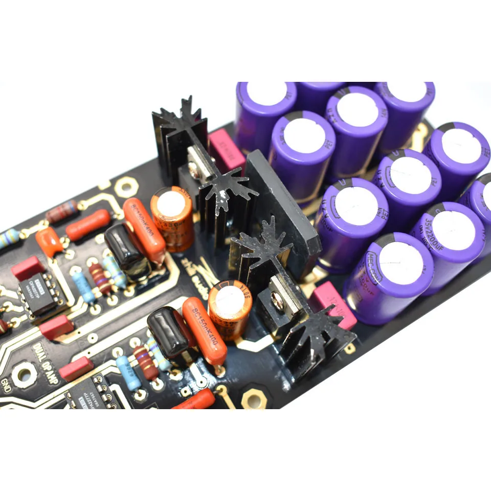 Мм Плата усилителя PCBA OPA2111KP Германии двухконтурная проигрыватель HiFi