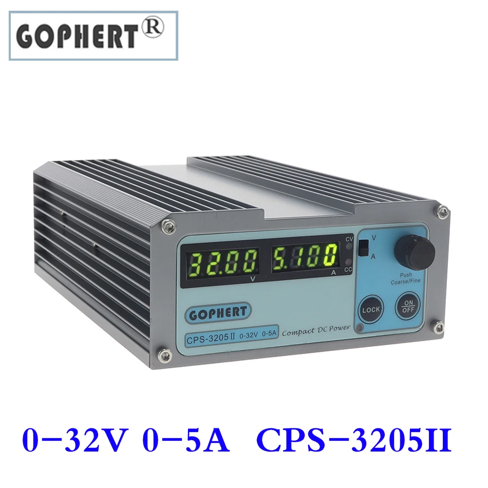 Стабильный Gophert Новый CPS 3205 32V 5A Модернизированная версия мини Регулируемый