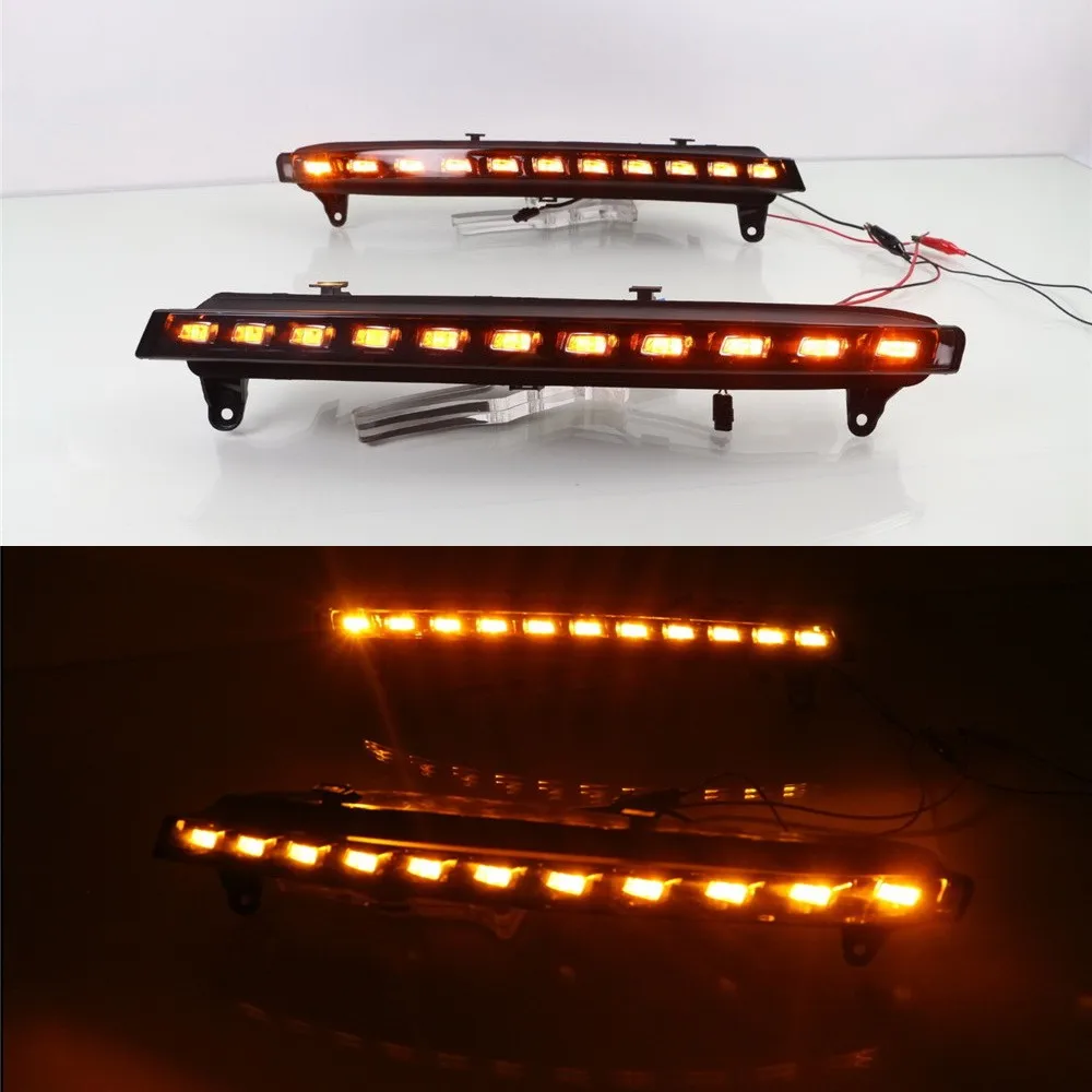 Чехол для дневных ходовых огней July King Audi Q7 2005-2009 светодиодный передний бампер 6000K