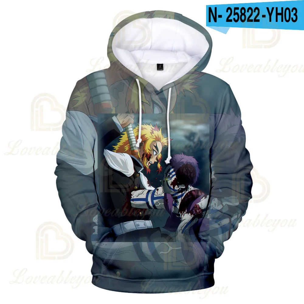 Японский аниме косплей демона Slayer уличная одежда для мужчин и женщин Ulzzang