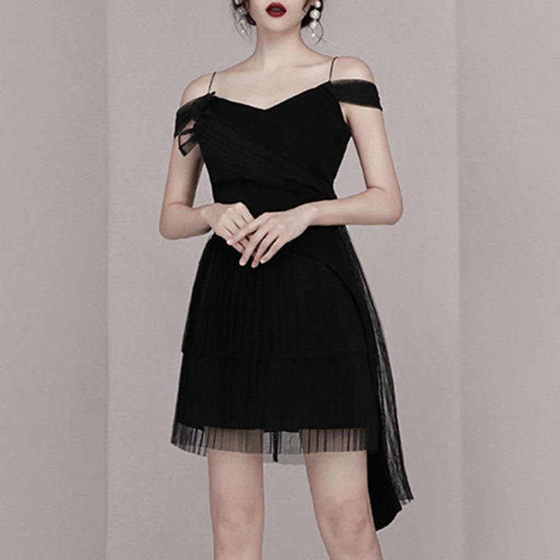 Max Spri Новинка осени 2019 облегающий сетчатый топ на бретелях с v образным вырезом