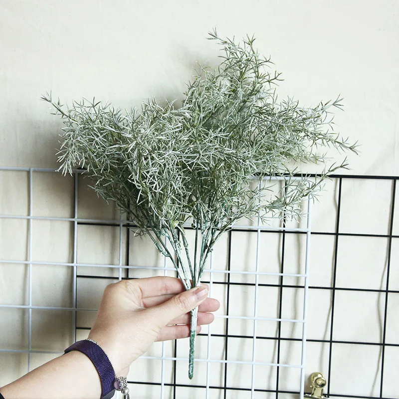 31 см искусственный цветок лучшая трава Сосновая игольная эвкалипт вечерние