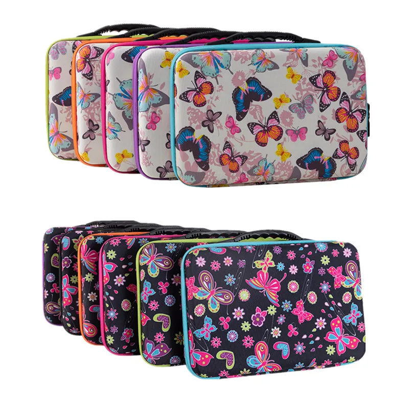 

120/60/15 bottles of diamond painting accessories container storage bag box suitcase diamond embroidery tool butterfly handbag