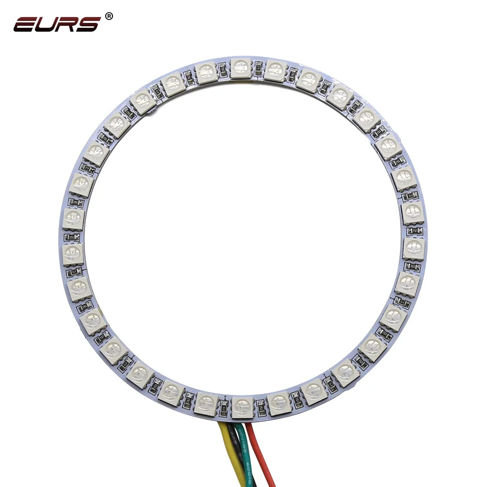 EURS, 2 шт., Угловое кольцо для глаз, rgb, 12 В, светодиодные дневные ходовые огни, дистанционное управление, противотуманный светильник, led 70 мм, 80 мм, 90 мм, 110 мм, 120 мм