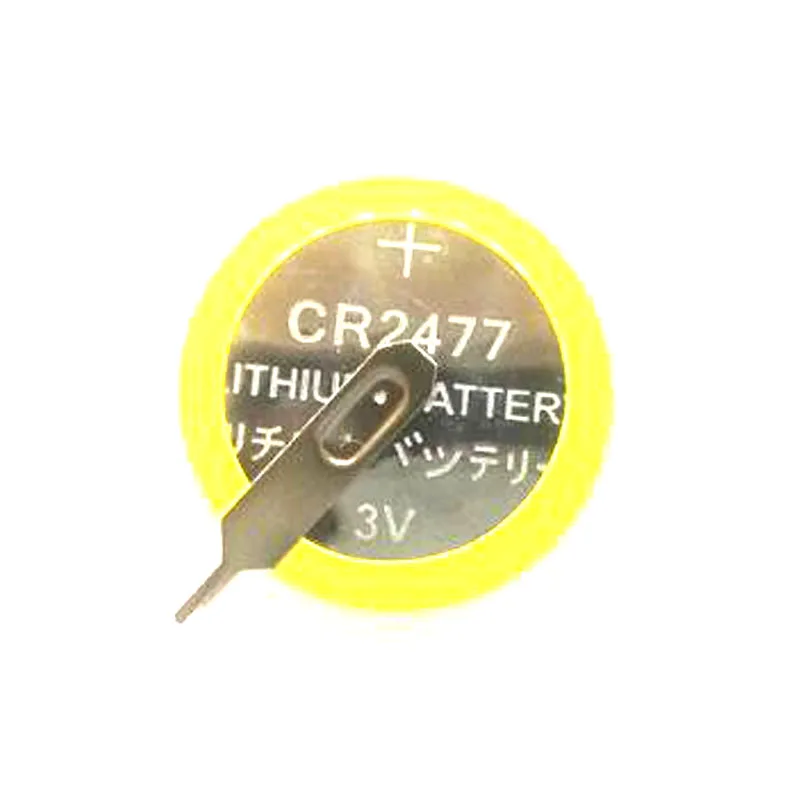 Фото 5 шт./лот CR2477 3V кнопочный литиевый аккумулятор|Часовые батарейки| |