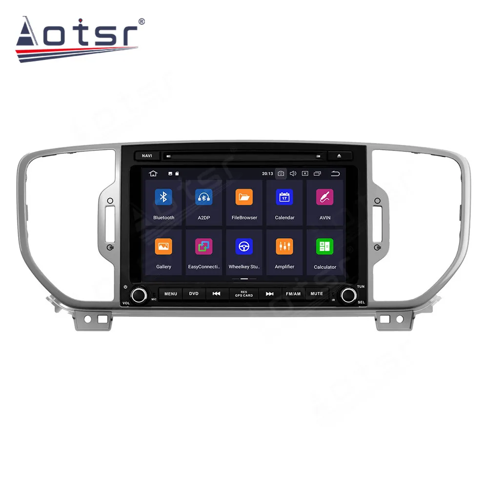 4G + 128G 2Din Android 11 автомобильный DVD мультимедийный плеер GPS Bluetooth 5 0 для KIA SPORTAGE 2016 Navigatio